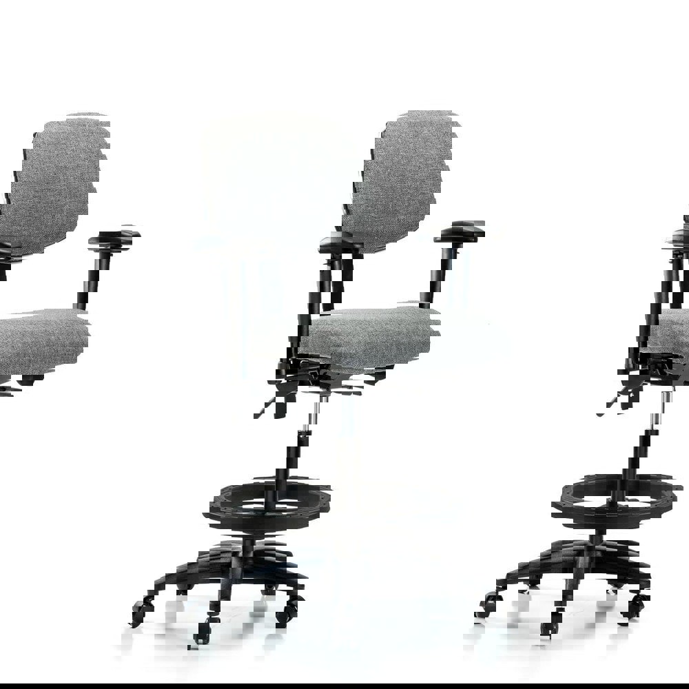 Task Chair: Olefin, Gray